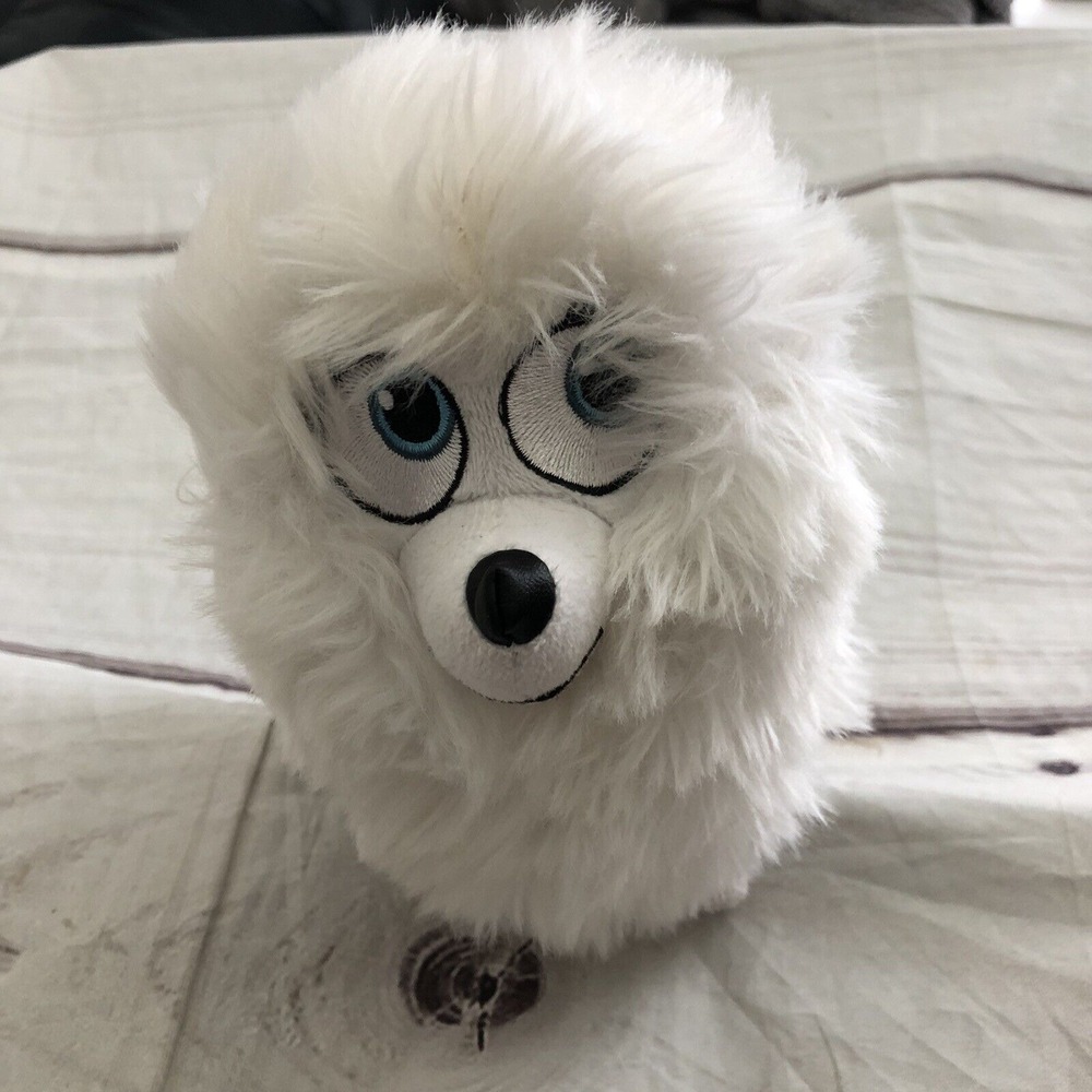 Secret Life Of Pets Movie Gidget Plush Dog White Soft Toy Stuffed Spin Master 7"